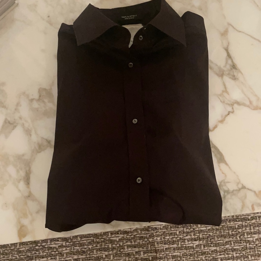 Neil Barret buttoned down dress shirt.. mix of cotton and spandex!